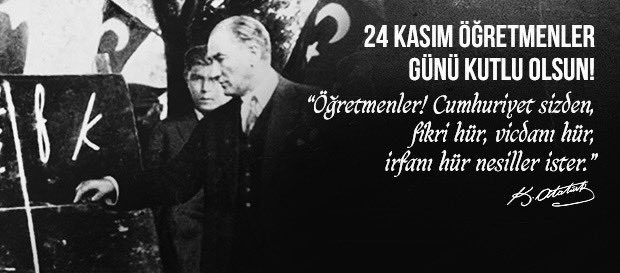 Asamblemiz olarak tüm öğretmenlerimize şükranlarımızı sunar, başta cumhuriyetimizin Başöğretmeni Gazi Mustafa Kemal Atatürk’ü ve kaybettiğimiz eğitmelerimizi rahmet ve minnet ile anarız. Öğretmenler Gününüz Kutlu Olsun.🇹🇷