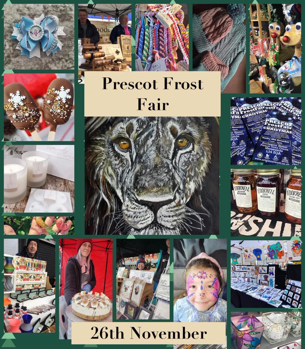This Sunday in Prescot Town Centre 11-4

Lots of the town centre businesses will also be oprn

Come along, support our array of independent businesses and shop local 🛍️

#artisanmarket #Prescot #Liverpool #whatson #shoplocal #supportindependentbusinesses