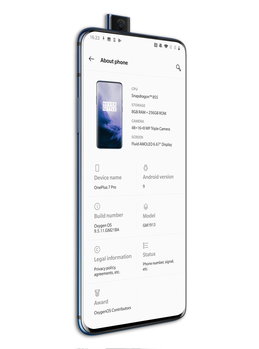 debugtiger's tweet image. OnePlus 7 Pro - Oxygen OS 9
Oh, the nostalgia ☺️
#OnePlus #Android #OxygenOS #Pie