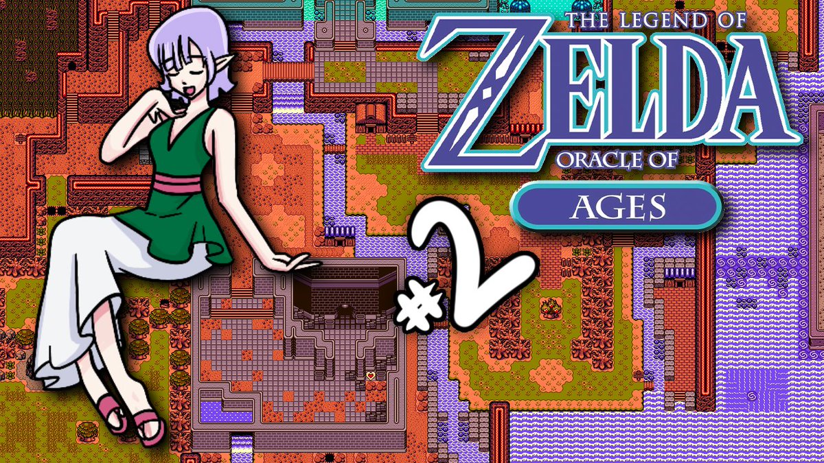 The Legend of Zelda: Oracle of Ages continues now! We took our code from Oracle of Seasons and began this adventure! We are collecting more codes to get the master weapon! First time player! Come chat with me. <3 twitch.tv/missfushi