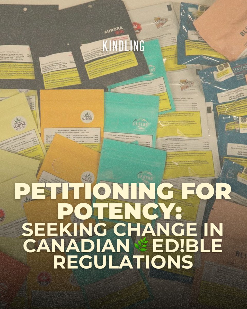 Canada's THC potency limit for edibles is arguably too low for many consumers, which is why a petition <a href="/NORMLcanada/">NORML Canada</a> to raise it from 10mg to 100mg has been submitted to the Government of Canada.

CLICK HERE TO LEARN MORE &amp; TO SIGN THE PETITION: buff.ly/40XrSZU