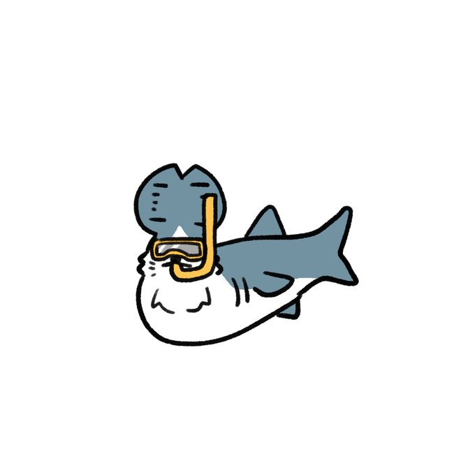 「shark shark costume」 illustration images(Latest)
