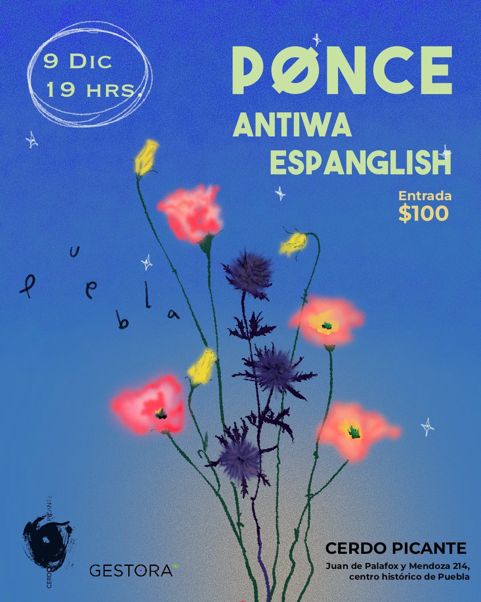 Puebla 🙌🏽❤️‍🔥 nos vemos el 9 de Diciembre