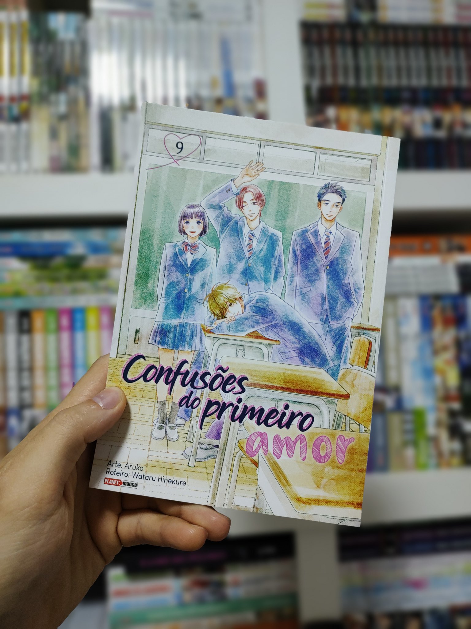 Mangá Confusões Do Primeiro Amor Panini