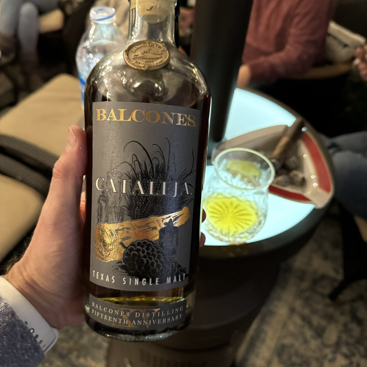 Hamlet is next with @BalconesWhisky Cataleja