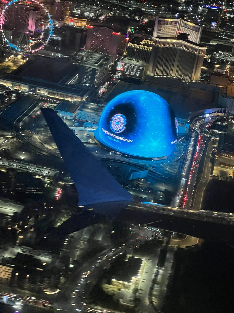 Finally saw Sphere in Las Vegas! It was very cool.