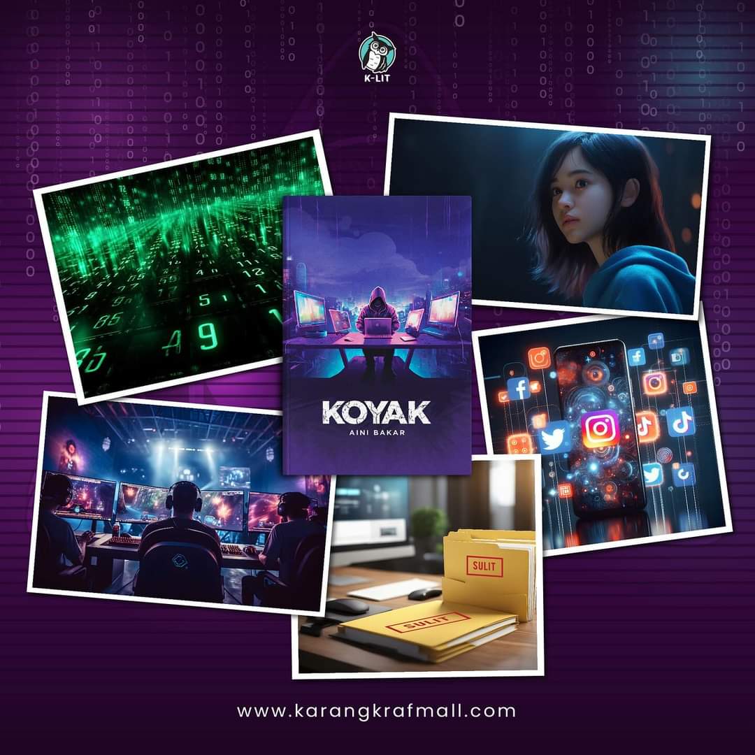 Nainibakar's tweet image. “Siapa pula yang patut kita koyakkan lepas ni?”

Target HACKERS MALAYA ternyata bukan calang-calang. Ada apa dengan Perusahaan Sarif yang begitu disanjung tinggi oleh masyarakat? Tatkala kebenaran disuakan, masih ada rahsia yang tersimpan. 

#KLitKoyak
#klit
#novelkarangkraf