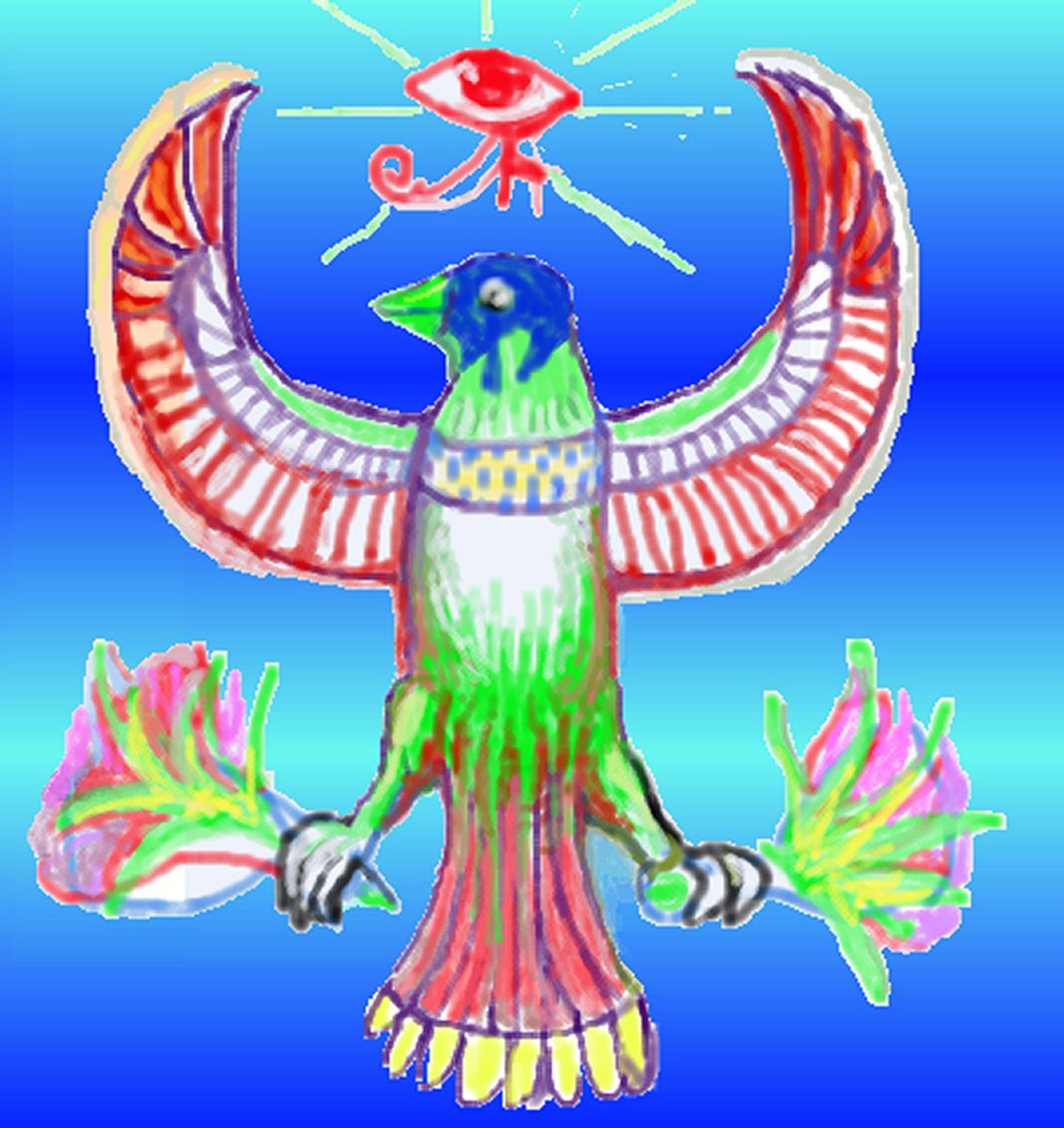 Jinxtengu's tweet photo. Heru https://t.co/uxdgdeQAMC
