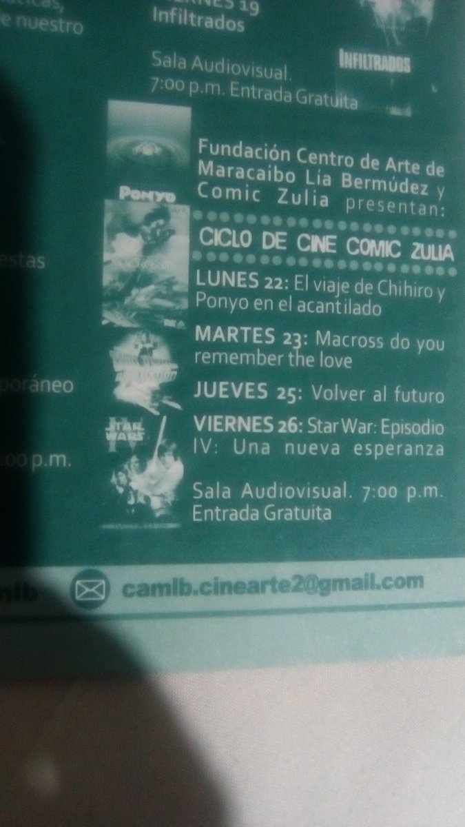 ComicZulia's tweet photo. #LaNota Encontrado en el baúl de los recuerdos del año 2013 aquellos ciclos de cines geek que solíamos hacer en el #CAMLB @CAMLIABERMUDEZ de #Maracaibo #Zulia #Venezuela. Quizas este 2024 lo volvamos retomar. https://t.co/f3bWKnJccj