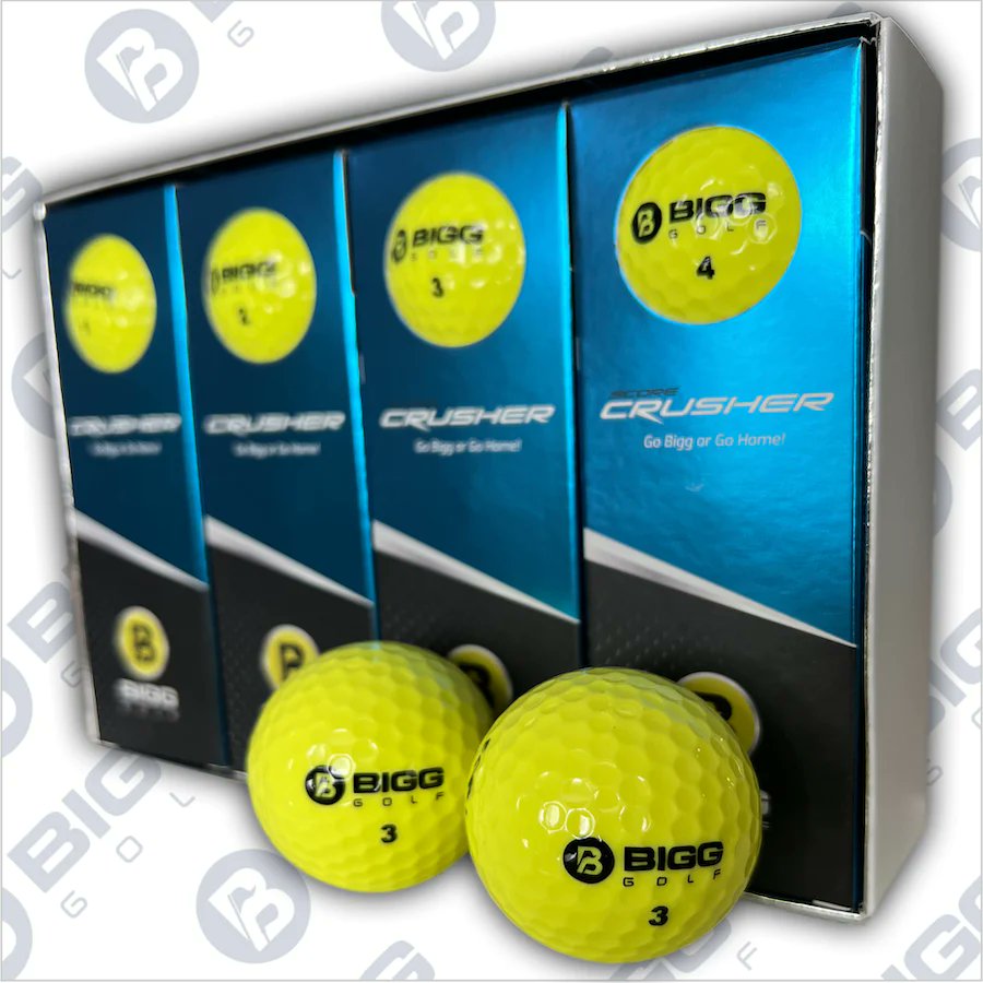 BiggGolf's tweet photo. LAST CHANCE to snag @BiggGolf Score Crusher balls for 40% OFF for #BlackFriday

Use this link and get yours now! 
==> https://t.co/0zWdfiUW1p 

#Deals #BlackFridaySale #BiggBalls #BiggGolf #GolfLife #GolfBalls #GolfCourse #GiftIdea https://t.co/yh4tByXh6m