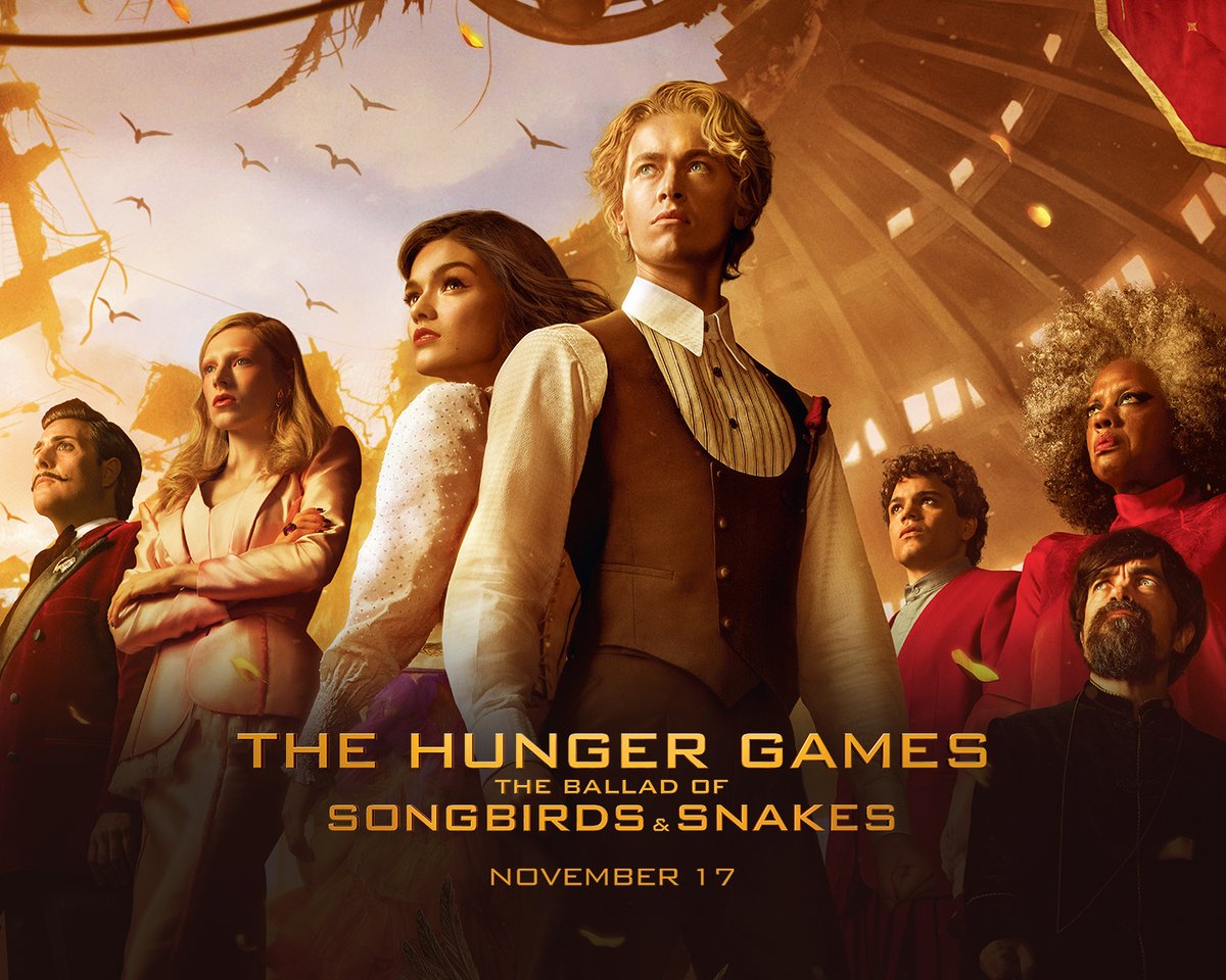 TheMovieGuys's tweet photo. THE HUNGER GAMES: THE BALLAD OF SONGBIRDS AND SNAKES: The first film in the franchise w/out Katniss Everdeen. That means the spotlight can finally shine on other characters such as Strabo Plinth, Wovey, Dill, Mayor Lipp, Beanpole, Lucky Flickerman, and Girl at Zoo.
#IMDbverified https://t.co/t7oUwfy4i1