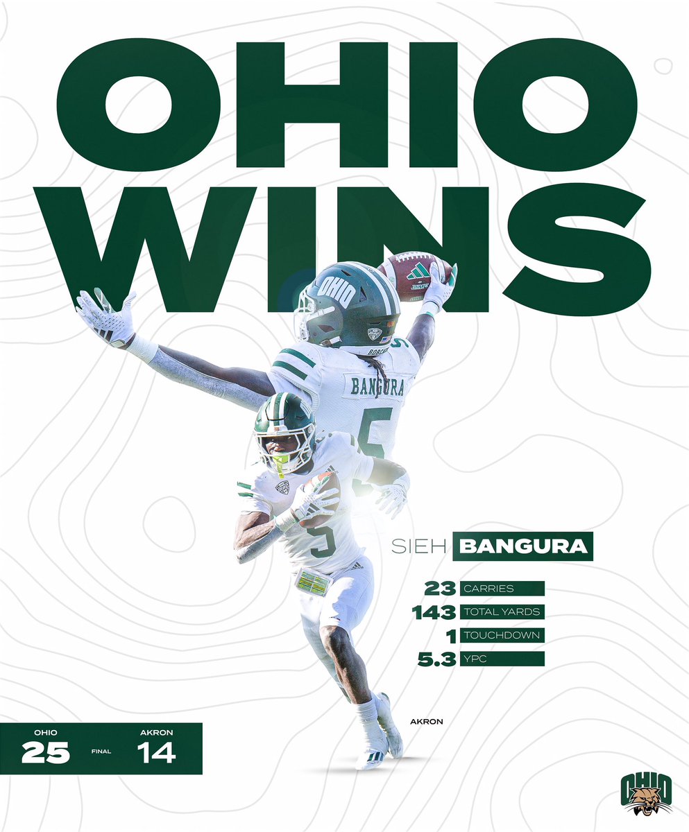 OhioFootball's tweet photo. Have a day, Sieh ‼️

#OUohyeah https://t.co/VqCYgH45iw