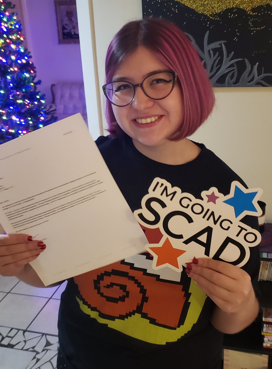 CherryCola098's tweet photo. In other news-
Look what came in the mail!!!!
Got accepted to SCAD! aaaaa
Now I need a million scholarships-
Lol
#SCADbound https://t.co/tnUHmpoVGm