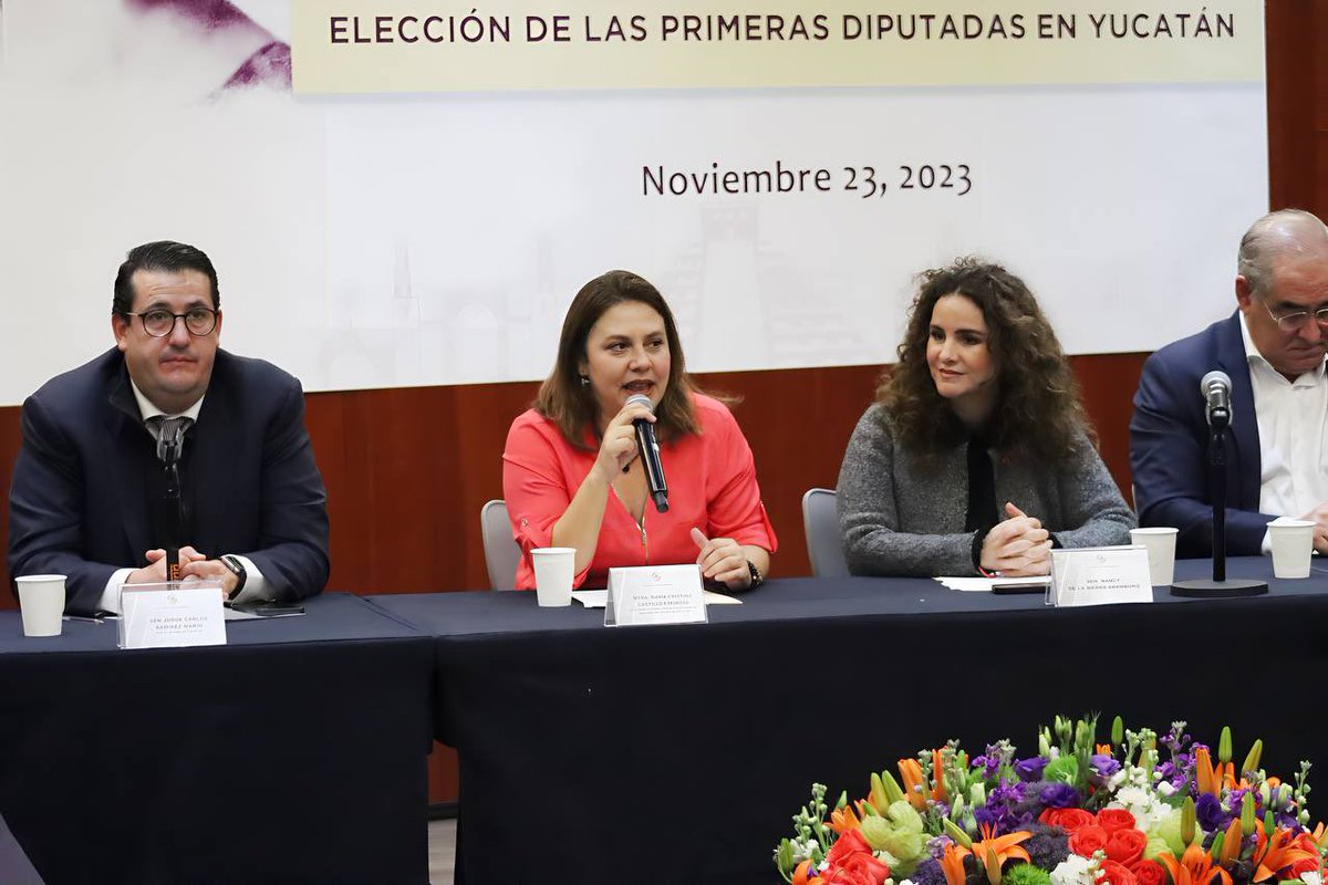 MaraCastillo22's tweet photo. Desde el @senadomexicano con mucho orgullo y emoción, pude platicar de los trabajos que estamos haciendo en nuestro estado por las mujeres. https://t.co/6HFCZpUaeB