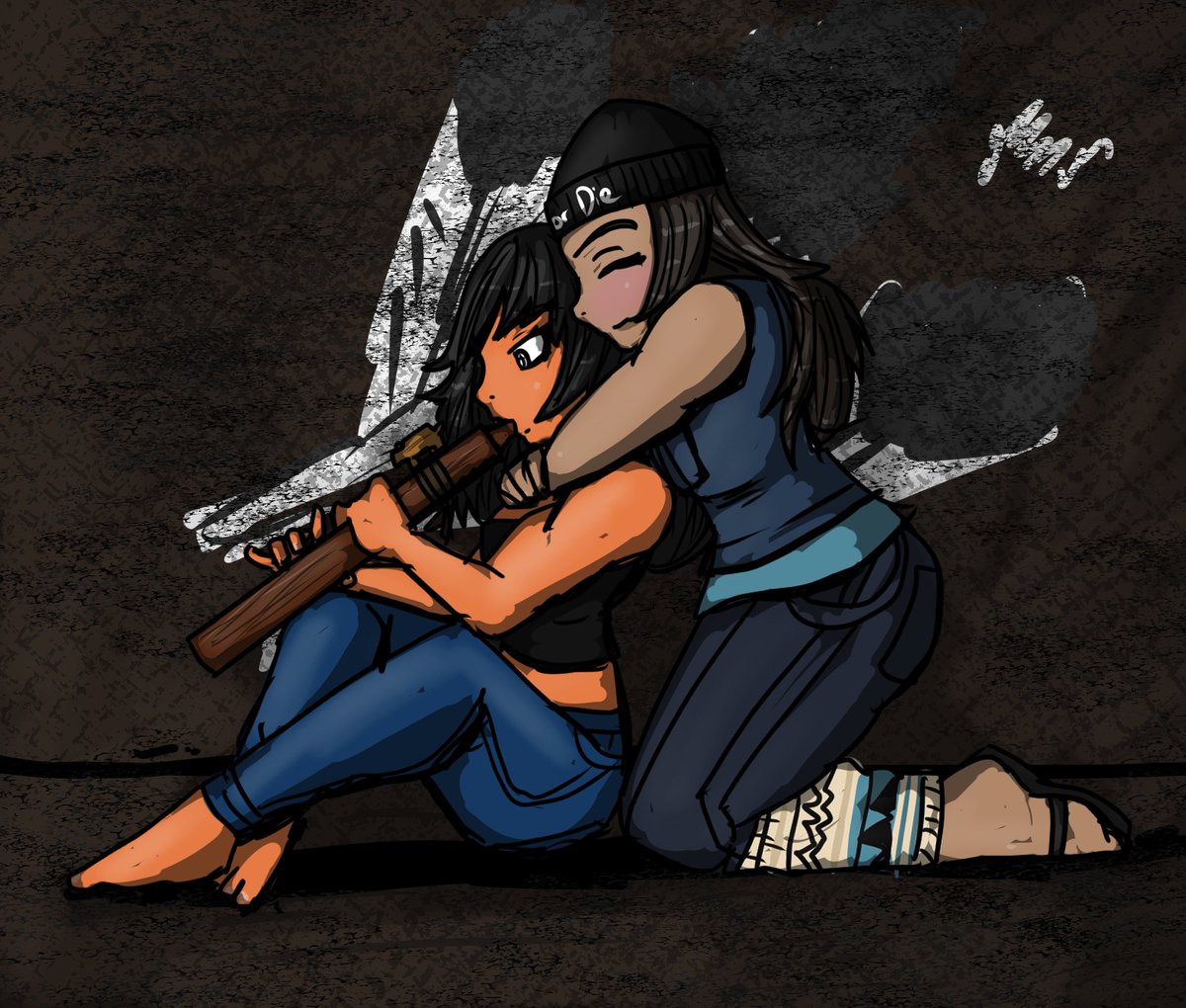 NativedTm's tweet photo. Nativevember 24: Two friends in a cave.

Carol belongs to me
Nova belongs to @NovaLeeRedcloud

#NativeAmericanHeritageDay #nativewoman #blackhair #twogirls #flute https://t.co/ccJ1cGqEe3