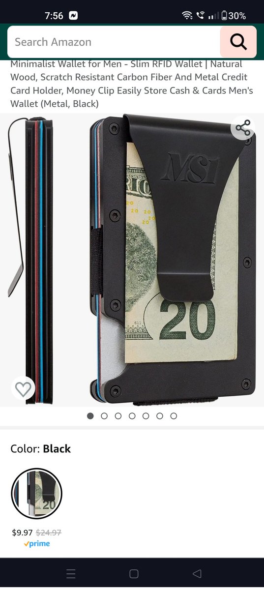 mschollmeyer's tweet photo. Brand name RFID blocking slim men's wallet over 50% off for black Friday weekend #blackfridaydeals https://t.co/k4bSJchn5y