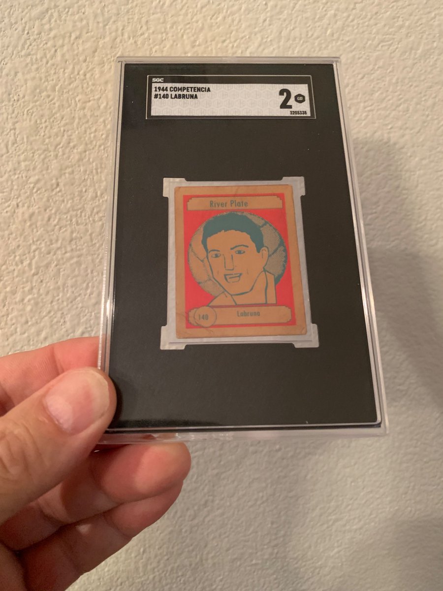 AtariTexas's tweet image. Mail Call: 1944 Competencia: Labruna #sportscards #soccercards #labruna