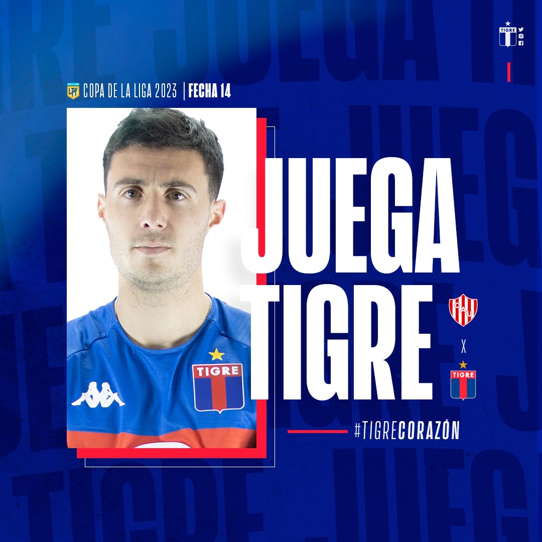 catigreoficial's tweet photo. #JUEGATIGRE🐯

🏆 #CopaDeLaLiga - Fecha 14
🆚 Unión (SF)
🏟 Estadio 15 de Abril
⏱ 18.00 hs
👤 Yael Falcón Pérez
🔍 VAR: Héctor Paletta
📺 TNT Sports https://t.co/DrvuiOa6Wn