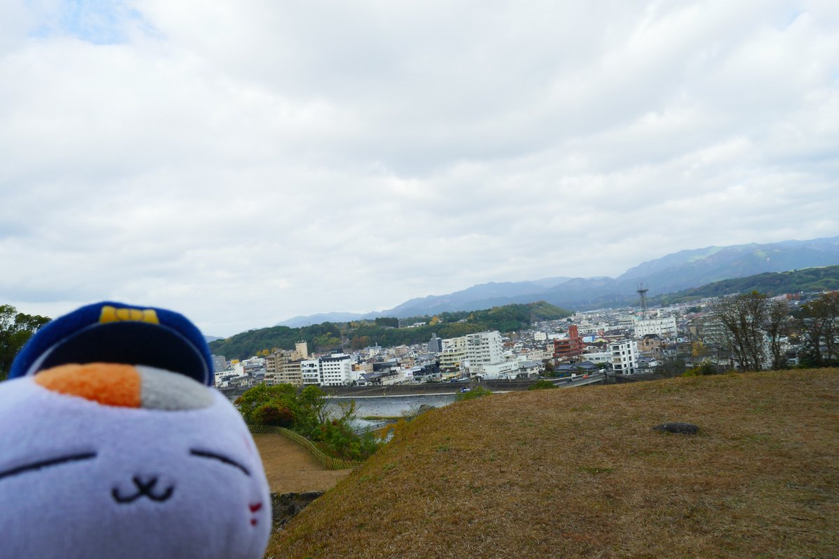 これは人吉城跡の上の方…　今回はじめて一番上まで登った！！人吉6回目にして初…