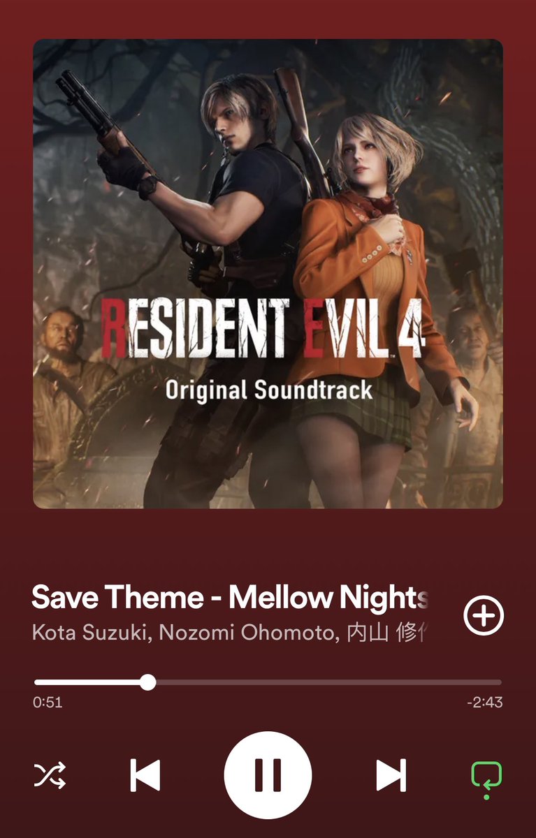 RuleTimeSpace's tweet image. One of the BEST remix’s for RE4R’s save theme!
