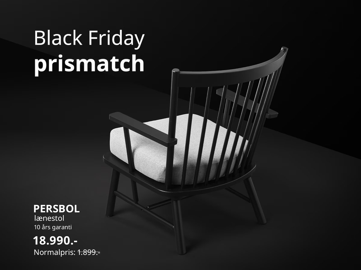 Black Friday campaign at <a href="/IKEA/">IKEA</a> 👌

100 times the normal price 😅

ikea.com/dk/da/campaign…

#dontbuy #blackfriday