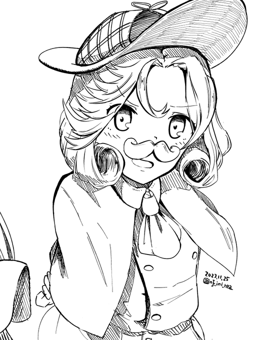 筆慣らしらくがき
