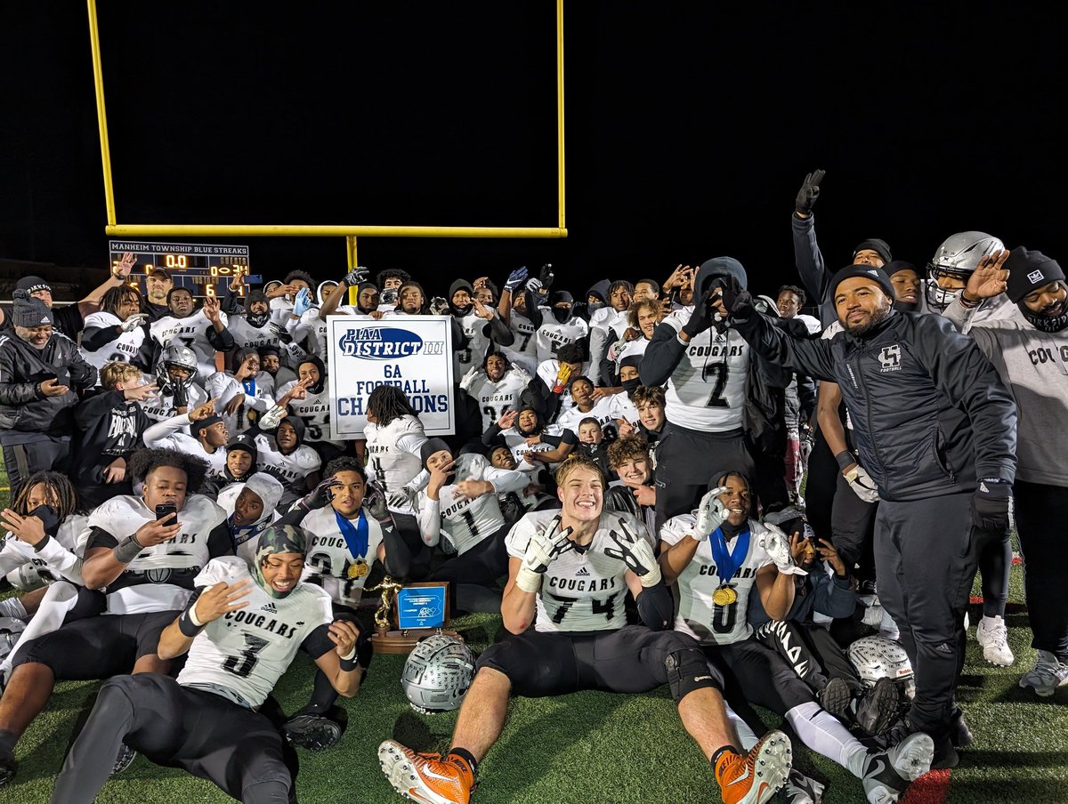 Your PIAA District III 6A football champions Harrisburg which edged Manheim Township 34-28 in overtime