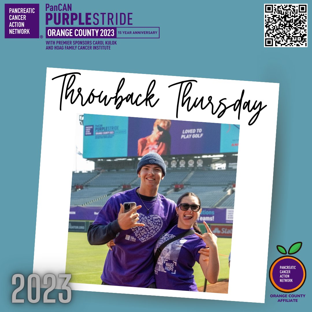 PanCANOC's tweet photo. What is your favorite memory from the 2023 @PanCAN #PurpleStride #OrangeCounty?
๐
Ensure that you REGISTER NOW (https://t.co/rXWleL5Aww) for the 2024 #PanCANPurpleStride - April 27, 2024!!
๐ถโโ๏ธ
#PanCAN #PanCANOC #TurnOCpurple #PurpleStrideOC #PanCANawareness https://t.co/54C2vkvWWw
