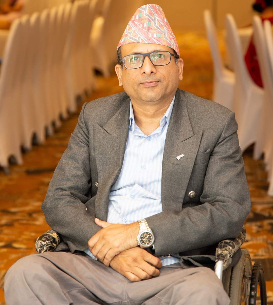 Gajendra Budhathoki ♿ tweet media