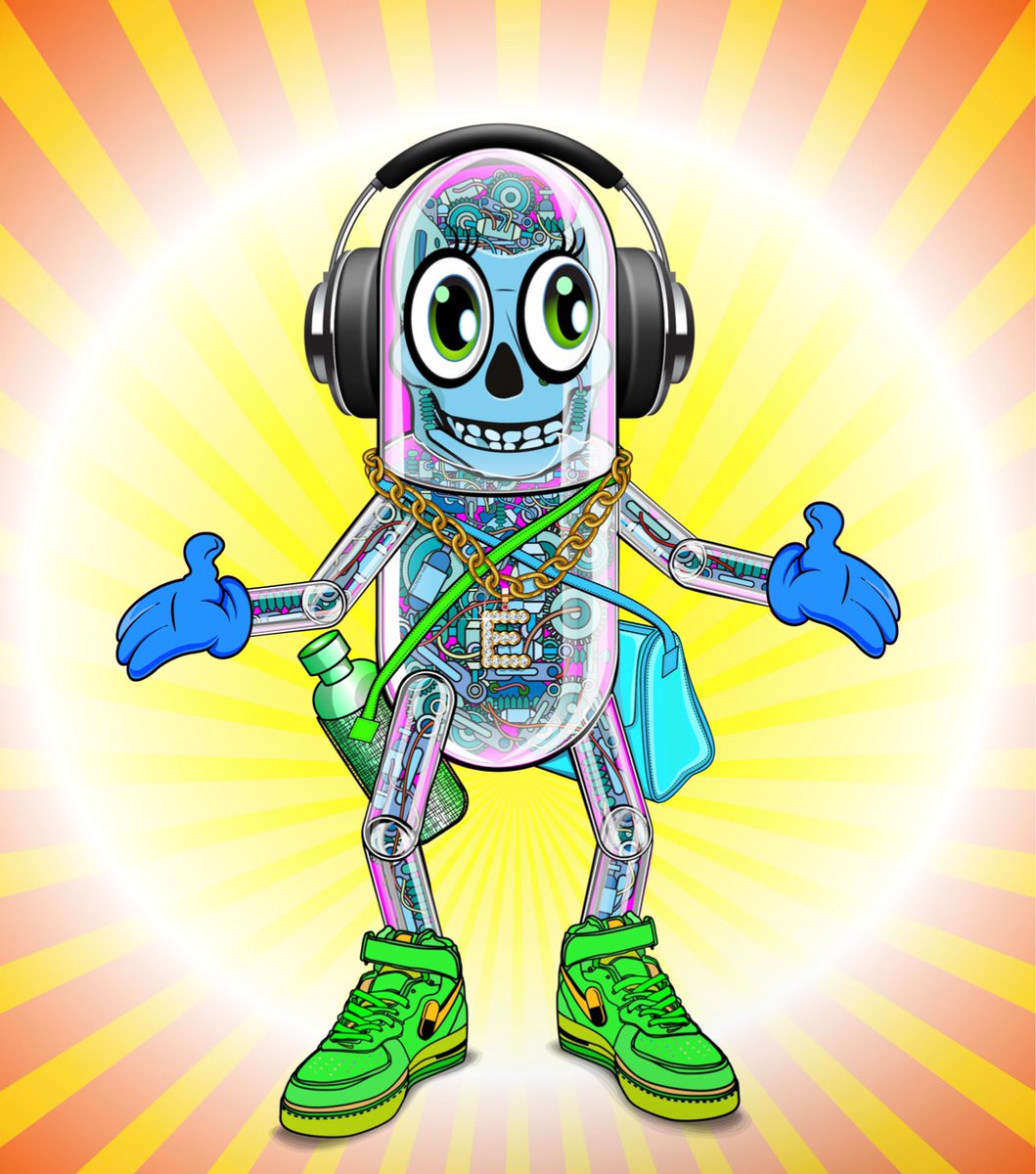 The level of details in Crypto Pills is insane. Get yourself some. Virtual Medicine for a Sick Society: 

opensea.io/collection/cry…