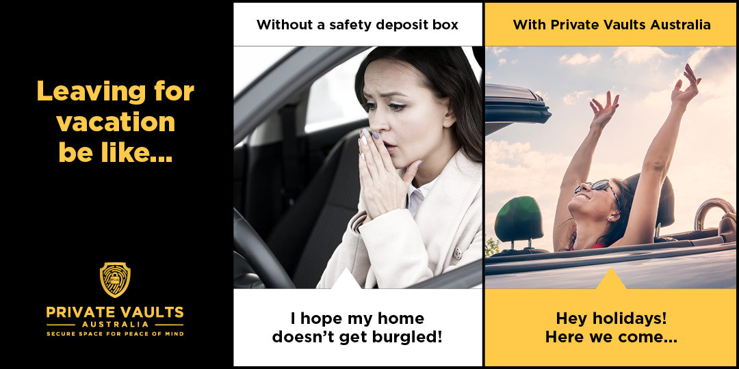 VaultsPrivate's tweet photo. How to have a worry free holiday knowing your valuable are safe. https://t.co/dhguIAXAU3