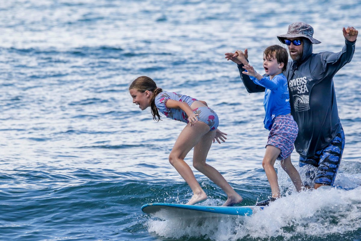 RiversToTheSea's tweet photo. Communication: Clear and respectful communication is key. Use appropriate hand signals or verbal cues to let others know your intentions, such as indicating which direction you plan to go on a wave. 
.
Read more in our latest blog "Maui Surfing Etiquette: Rules and Respect in ... https://t.co/2Jr3WWjuia