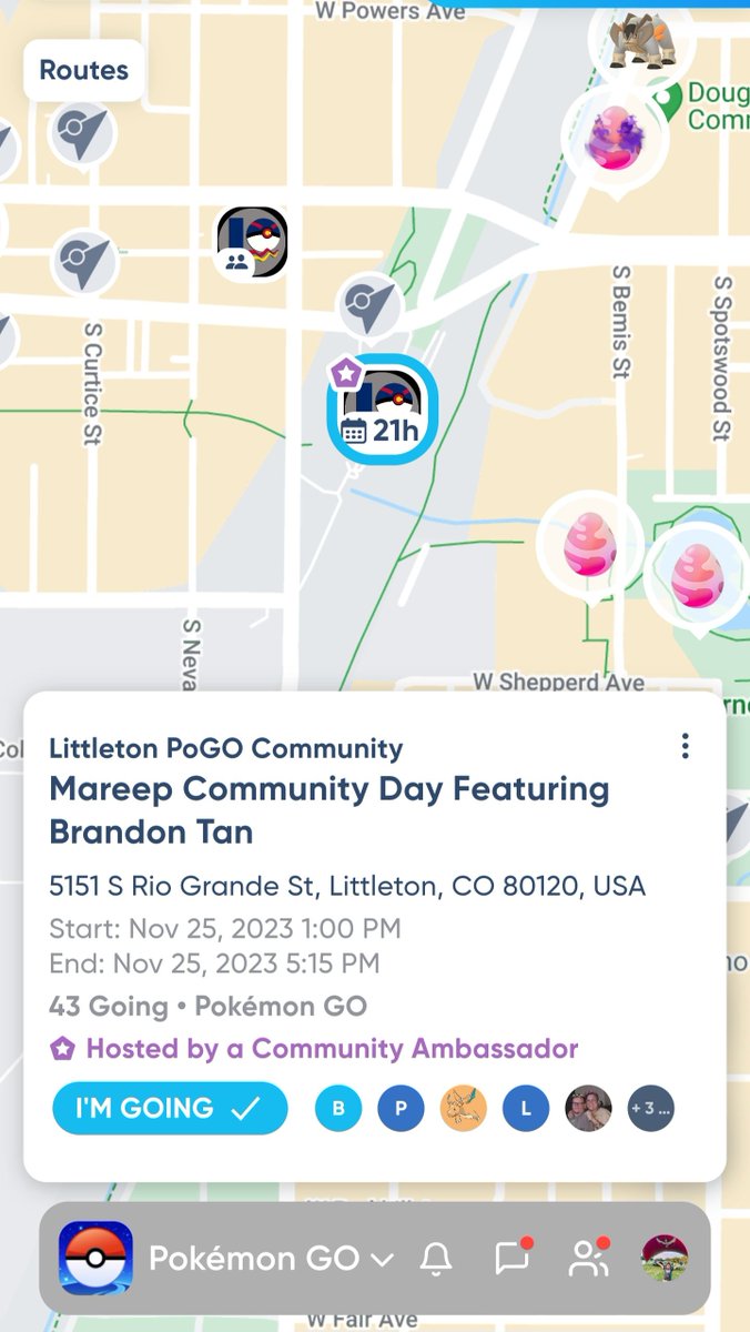 brandontan91's tweet photo. To #PokemonGO Trainers in Denver, Colorado,
I will be joining 'Littleton PoGo Community' for Mareep CDC tmr (25Nov) hosted by the Community Ambassador, @doomshtick, to catch some sheep 🐑
It's gonna be cold tmr, do wear lots of warm clothes 🥶
We will be there from 1pm, see ya~~~ https://t.co/iZsZodmxag