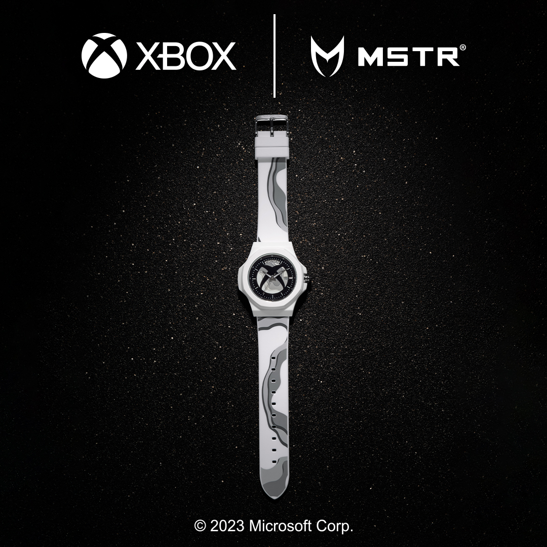 MSTRwatches's tweet photo. @MSTRwatches
+
@Xbox
New Limited Edition watch is available now. The Xbox Day Trip white watch features the iconic Xbox Sphere logo with a day and date calendar on a topographic designed dial. Limited to only 250 pcs! 

Shop Here 🎮👇
https://t.co/w83AFj3nyI https://t.co/altTTLIhAD