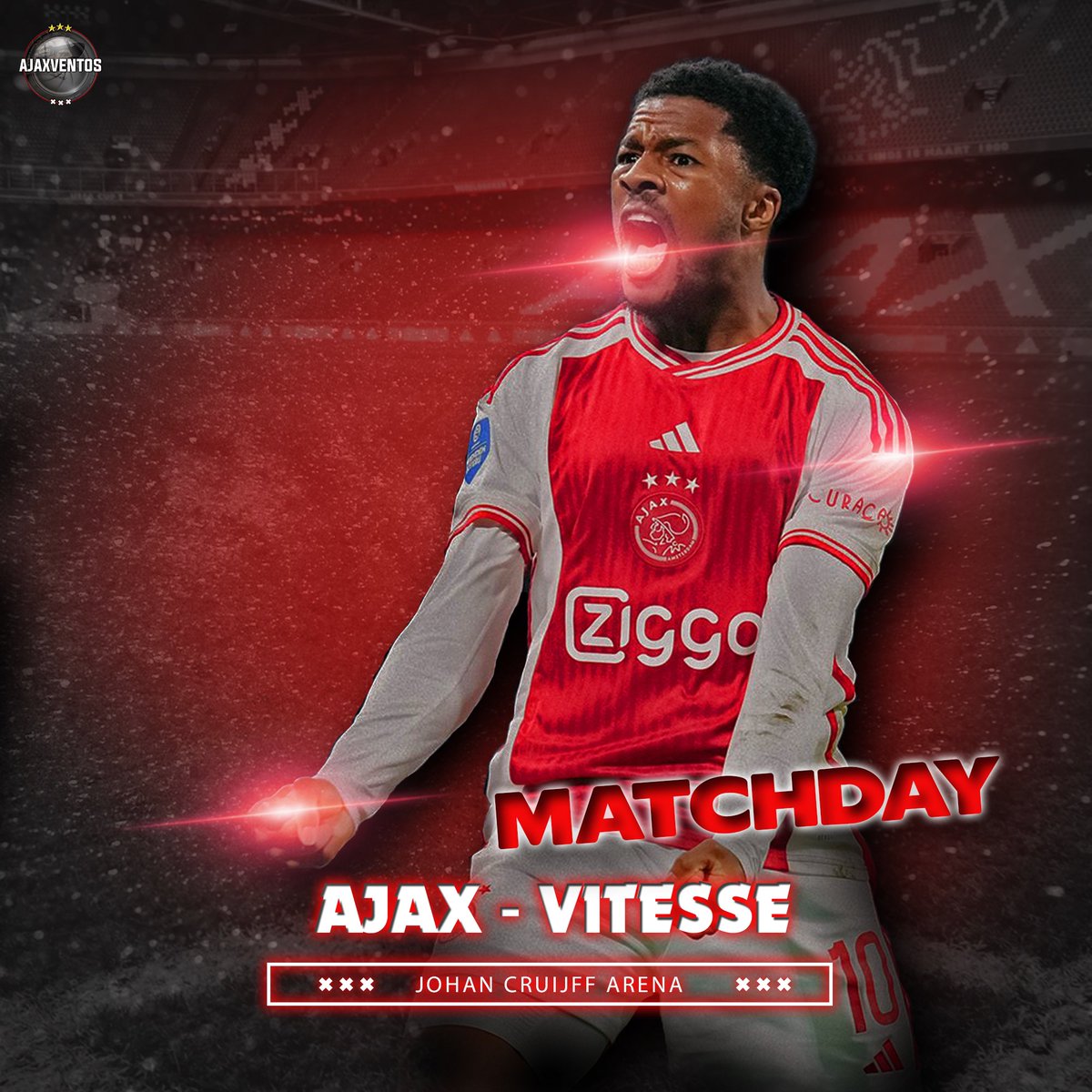 MATCHDAY! 🔥❌❌❌🔥 #AjaVit #Ajax #Amsterdam #WijZijnAjax
