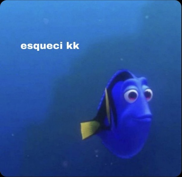 "pq parou de falar do nada?"

eu:
