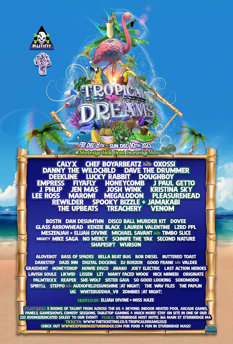 2 weeks time I'm in America with <a href="/JAMAKABI/">Jamakabi</a> for #TropicalDreams 👻