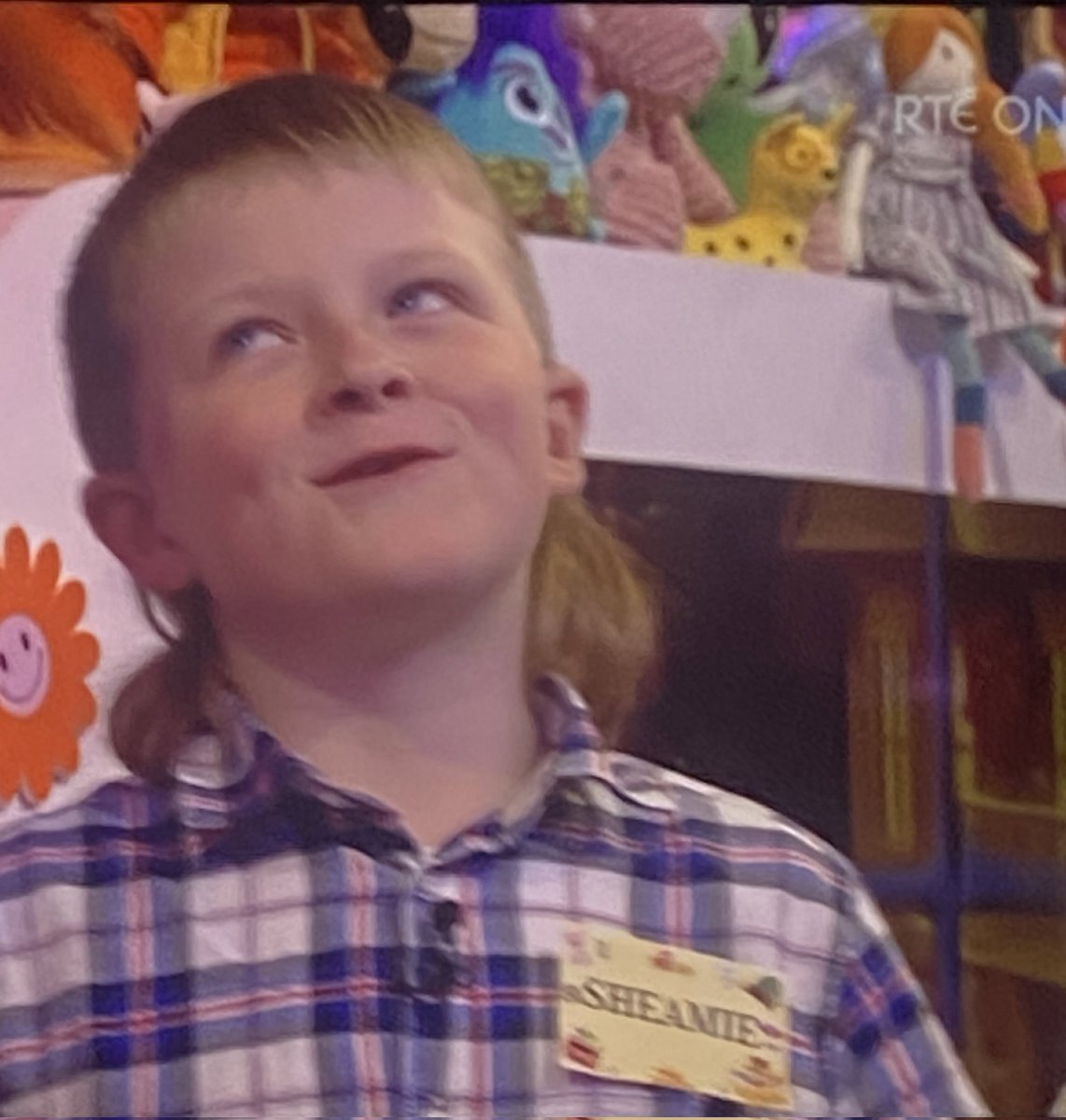 Dar_Lyons91's tweet photo. When you're off the drink and someone suggests a feed of pints #LateLateToyShow https://t.co/5KZs31Cn5X