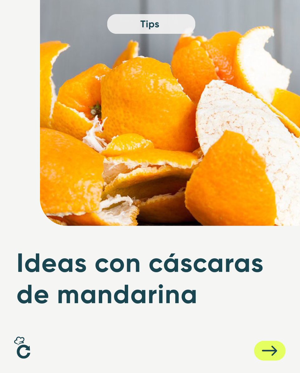 Cheaf_app's tweet image. No las tireeeees🍊

Amamos la temporada de mandarinas🤤 así que hoy te compartimos algunas ideas para aprovechar las cáscaras que seguro no conocías😌

¿Cuál otra agregarías?👇🏼