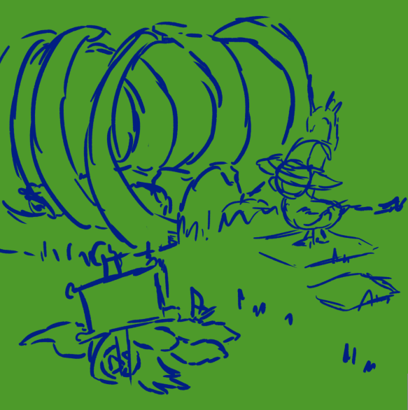 Pretending to be useful today

#art #wip