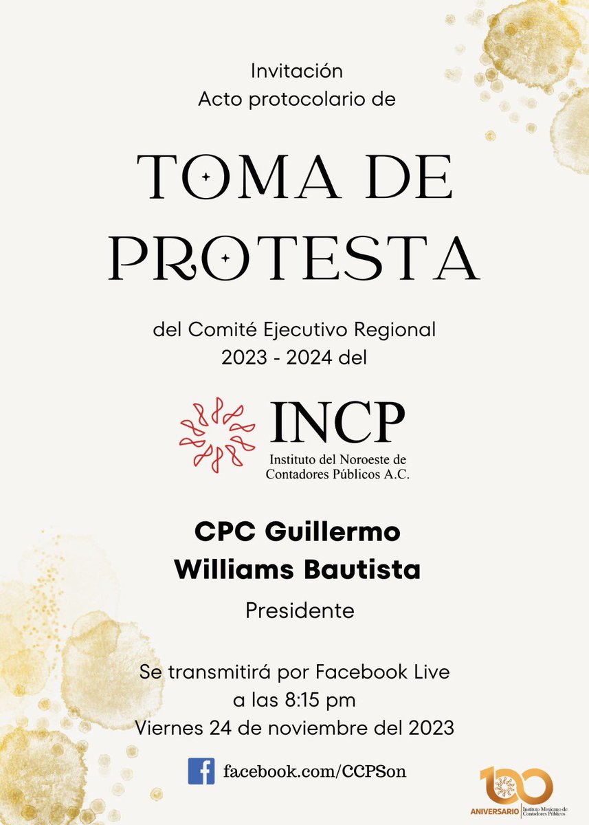 IMCPSONORA's tweet image. 🔴 Toma de protesta #INCP.
