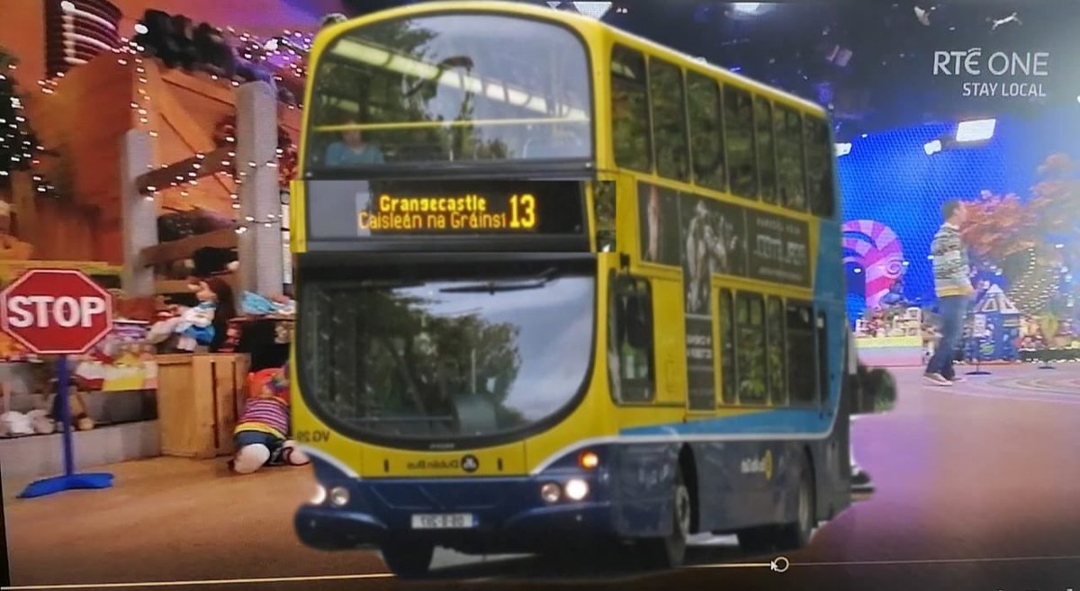 And here comes Ronan, aged 9, driving the number 13!  #LateLateToyShow