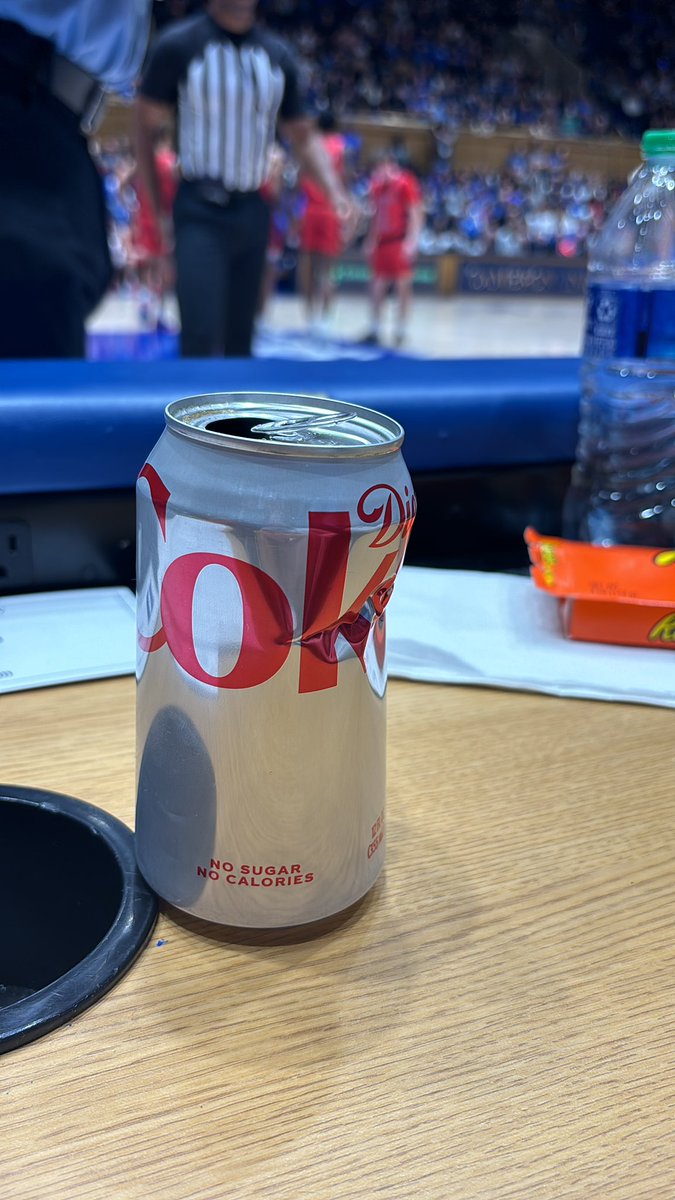 Phish_brandon's tweet photo. This is what happens when @USIAthletics Javius Moore crashes into you and @AMFKristensen on press row! https://t.co/wHUQBvXcGk
