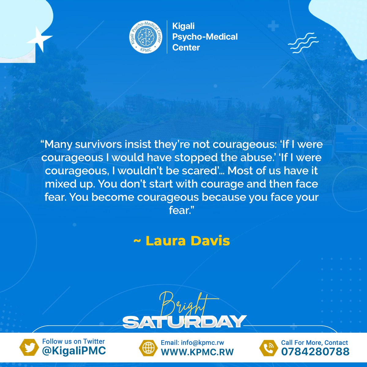 KigaliPMC's tweet photo. Laura Devis#RwoT https://t.co/KlrJSfUuki