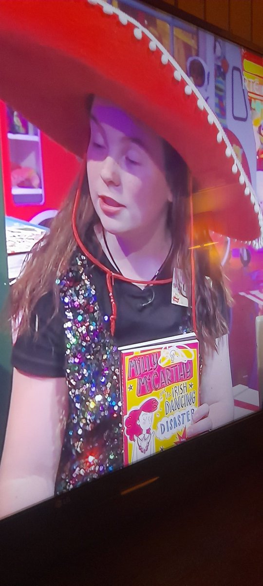Milly McCarthy and the Irish Dancing Disaster on the Toy Show! Week made... @leonaforde1 @KarenHarte @Gill_Books