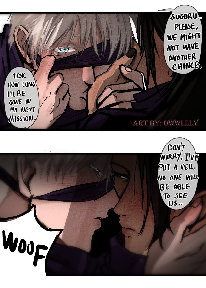OwwlllY's tweet photo. no time for flirting 😔(1/2) #JujutsuKaisen #satosugu https://t.co/pm3qHDXsEt