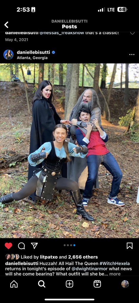 ParillaSnow's tweet photo. ✨Day 5: Favorite Costar✨
      🫶🏼#Bisuttiweek🫶🏼

   I couldn’t pick just one of them because currently they’re all helping me get through some tough times since I’ve found the show. They are all hilarious, seem so sweet, and just so talented. 

[ @DanielleBisutti] https://t.co/q8VAfXmfow