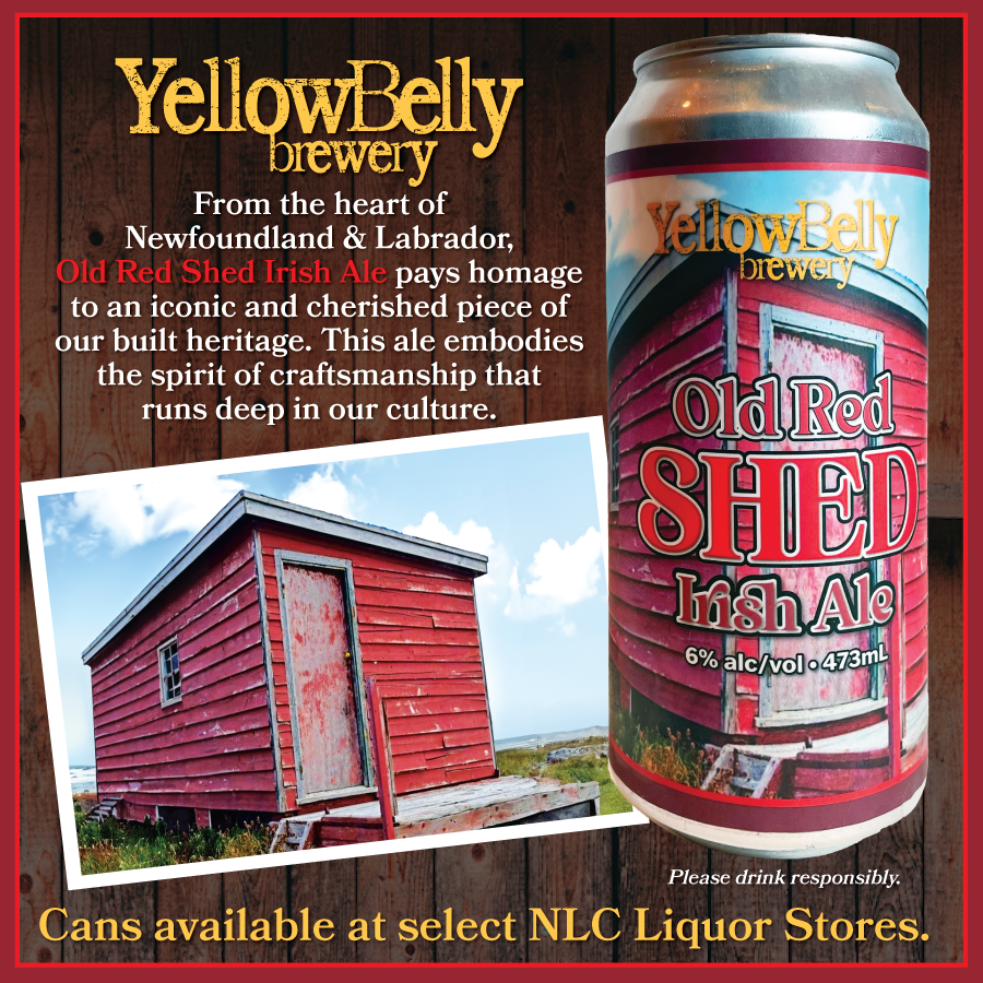 Yellowbellybrew's tweet image. Try our new brew - Old Red Shed Irish Ale🍺

This ale embodies the spirit of our culture, celebrating the cherished pieces of our past and the stories they hold!

Available in select NLC Liquor Stores!

#oldredshed #oldredshedirishale #pickuptoday #yellowbellybrewery