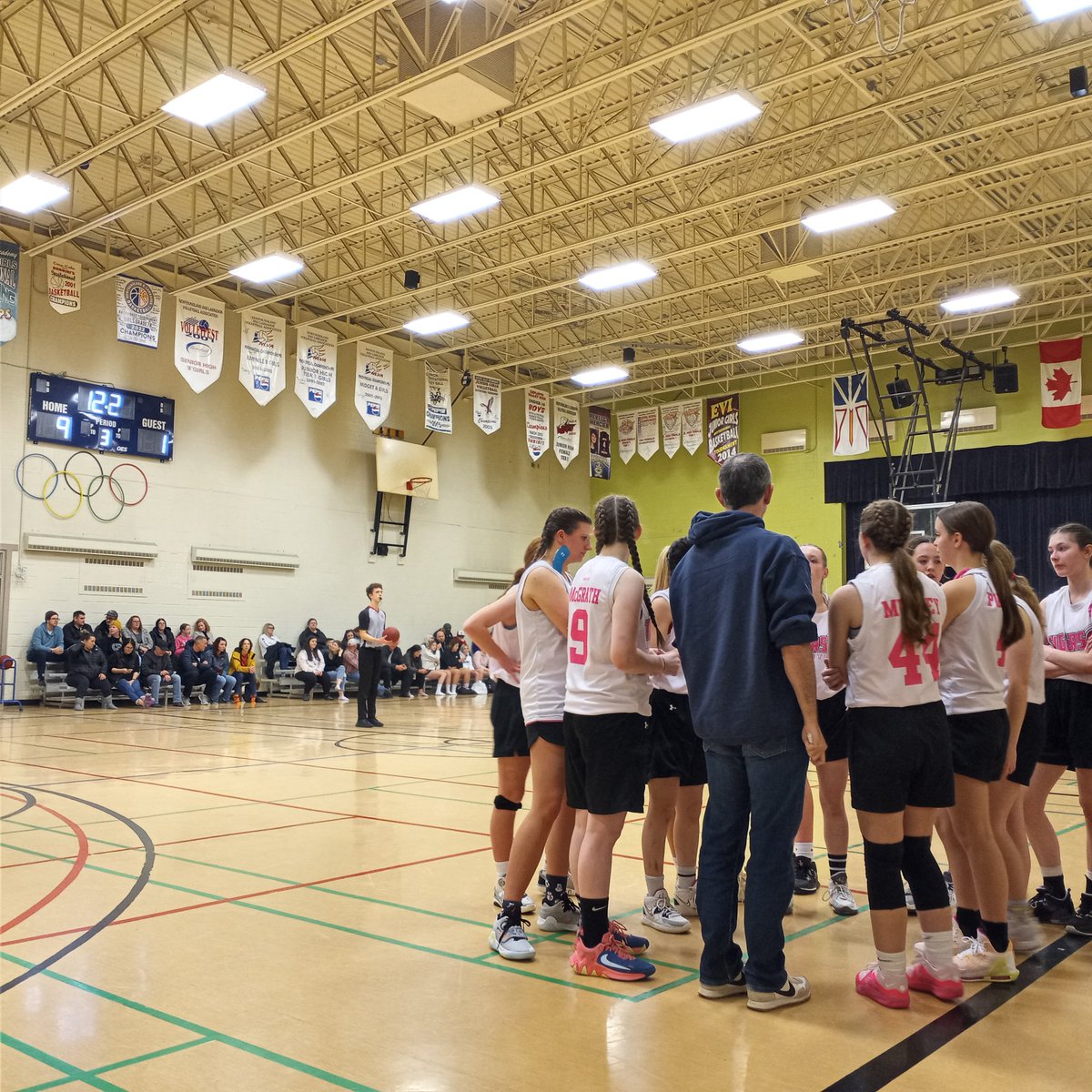 Grade 9 Girls take their first game against the EVH 8 team at the Donninis Invitational in GFW! Go Tigers! <a href="/gotigersathlete/">hthathletics</a> <a href="/hthtigers/">HolyTrinityHigh</a>