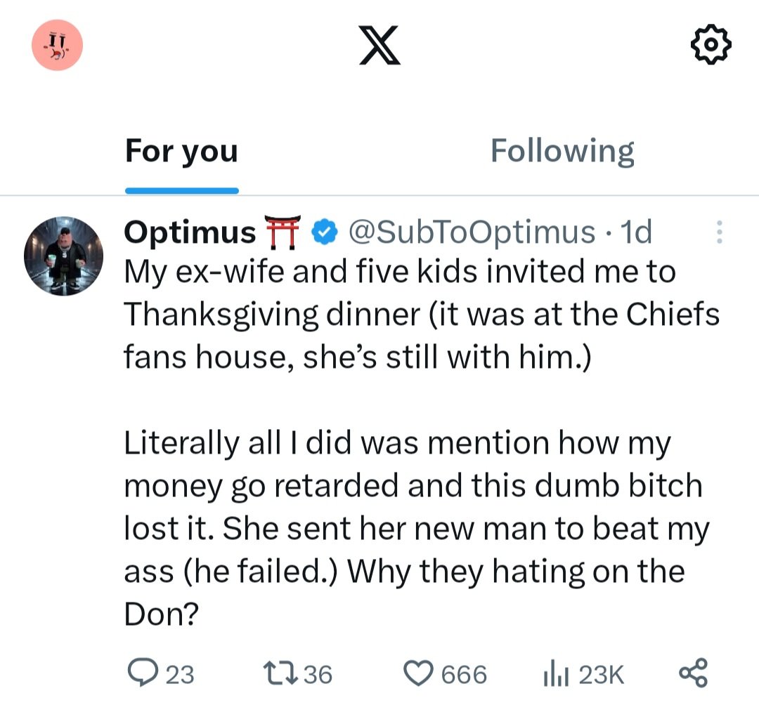 HeyHeyman's tweet photo. @SubToOptimus Crazy they think a top dawg of Millergrove heights with 666 of the gang would get beat by a Chiefs fan. https://t.co/ulzrZIceKs